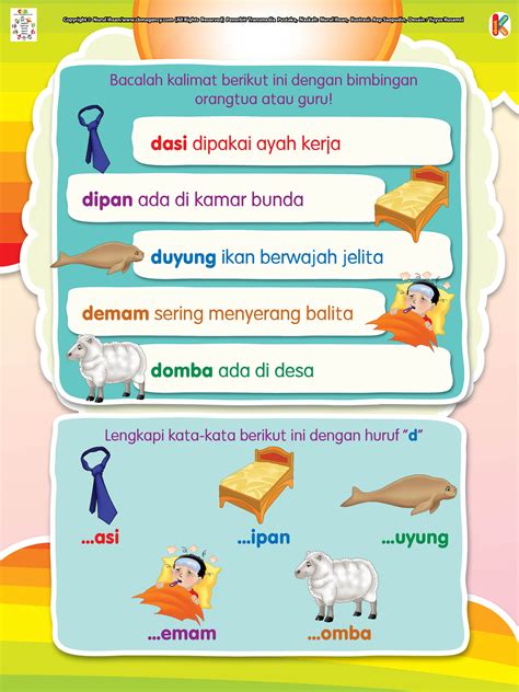 Belajar Membaca Kelas 1 Sd Buku Pintar Membaca Untuk