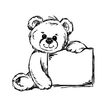 How To Draw A Cute Teddy Bear