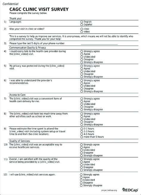 Telehealth Qi Survey For Clinic And Video Visits Anonymous Telehealth Download Scientific