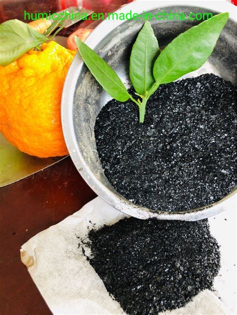 High Quality Organic Fertilizer Humic Acid Potassium Humate For