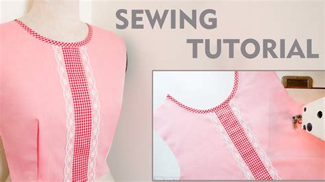 How To Sew Round Neckline Sewing Tips And Tricks Thuy Sewing Youtube