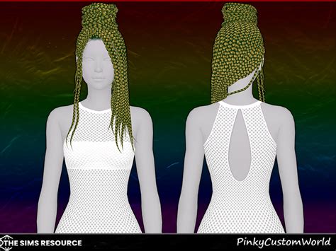 The Sims Resource Retexture Of Aline Hair By Darknightt