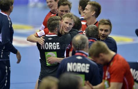 EHF EURO 2016 France Norway Editorial Stock Image Image Of Norway