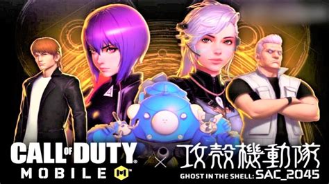 Saiuu Todos Personagens Da Parceria Ghost In Shell Season Call Of