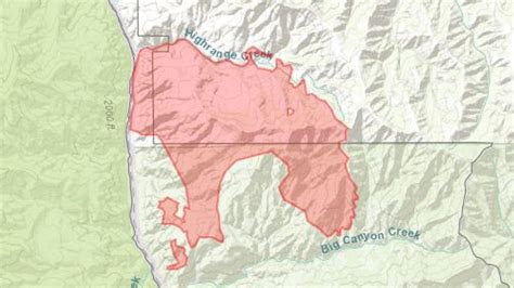 Level 1 Evacuation Notice Issued For Jones Creek Fire Near Riggins