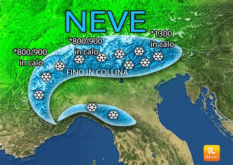 Neve In Arrivo Imminente Anche A Quote Basse Ecco Dove Cadr Pi