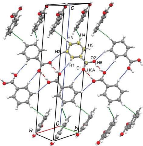 Autostereographic Projection Of Molecular Packing In The Crystal