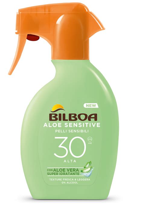 Spray Solare Protezione 30 Con Aloe Vera Bilboa