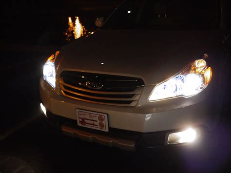 Installed Philips Crystal Vision Ultra Headlamps Pic Included Subaru