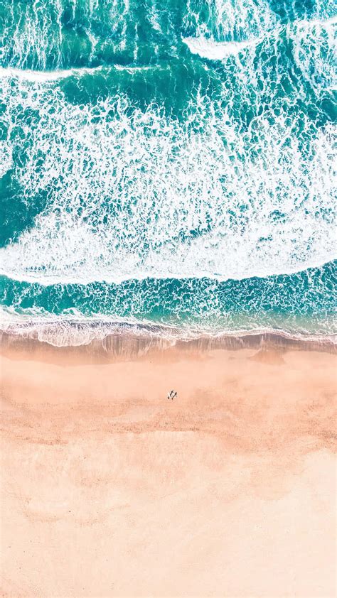 Download Enjoy The Summer Days With A Cute Beach Iphone Wallpaper