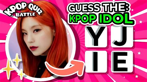 GUESSING KPOP IDOLS WITH SCRAMBLED LETTERS CHALLENGE GUESS KPOP