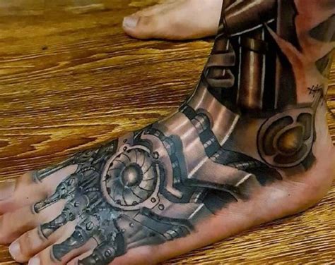 Tatuajes biomecánicos en 3D diseños asombrosos para inspirarte