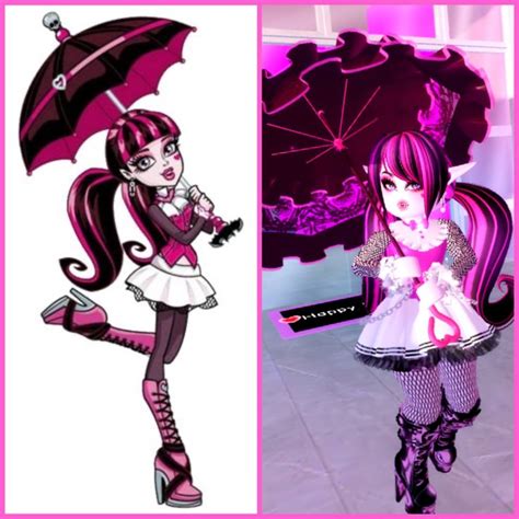 Draculaura Monster High Art Aesthetic Roblox Royale High Outfits