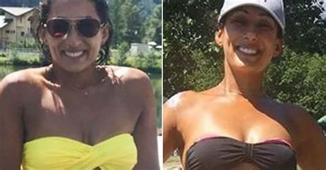 Loose Women S Saira Khan Celebrates Curves In Teeny Bikini Daily Star