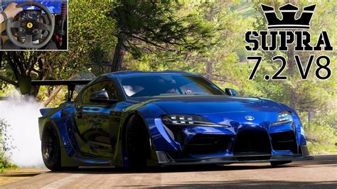 Forza Horizon 5 Toyota GR Supra Drive With Thrustmaster T300 TH8A