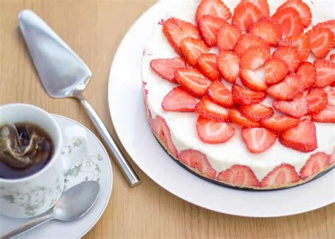 Strawberry Vanilla Cheesecake Kitchenmason Easy Step By Step