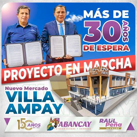 Proyecto En Marcha Nuevo Mercado Villa Ampay Noticias