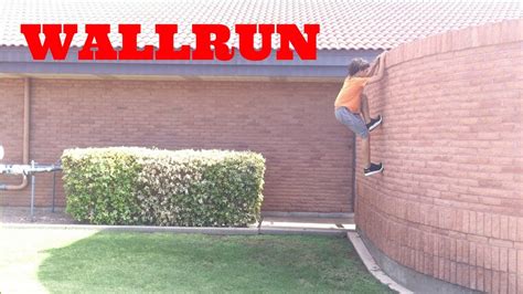 Parkour Tutorial How To Wall Run Youtube