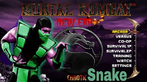 Mortal Kombat Chaotic New Era Snake Playthrough Youtube