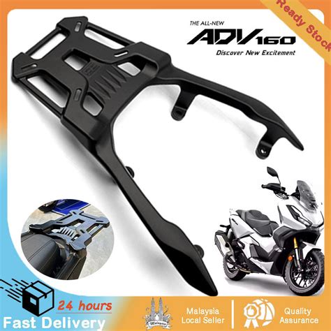 Honda ADV160 Monorack Heavy Duty Rear Rack Top Box Aluminum Hard Case