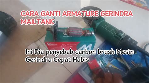 Cara Pasang Armature Angker Mesin Gerinda How To Repair A Grinding