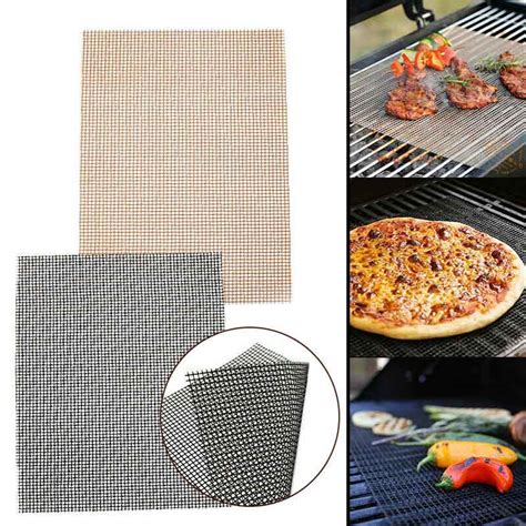 Hoge Bbq Mesh Grill Mat Non Stick Grillen Mat Voor Grandado