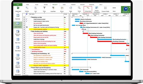 Manage Critical Path Project Plan 365