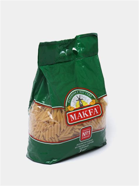 Макароны MAKFA Перья, 3 кг купить по низким ценам в интернет-магазине ...