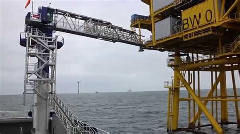 Uptime M Amc Gangway Accessing The Trianel Borkum West Wind