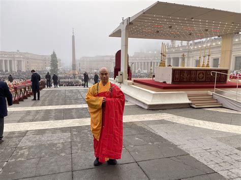 Shaolin Tempel Sterreich Teilname Am Begr Bnis Von Papst Benedikt