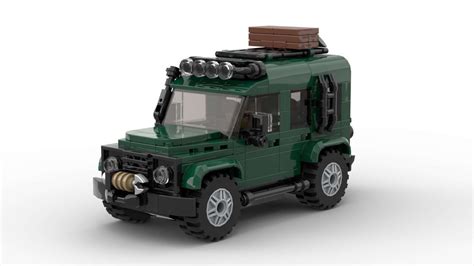 LEGO MOC Land Rover Defender by barsim70 | Rebrickable - Build with LEGO