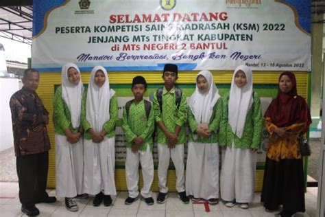 Siswa Mtsn 8 Bantul Ikuti Ksm Tingkat Kabupaten 2022 Matsadeba