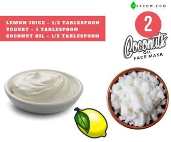 12 DIY Coconut Oil Face Mask Recipes To Look 10 Year Younger | Neevow.com