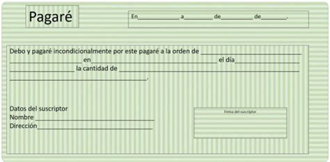 Pagaré Para Imprimir Ejemplos Formatos【 2024