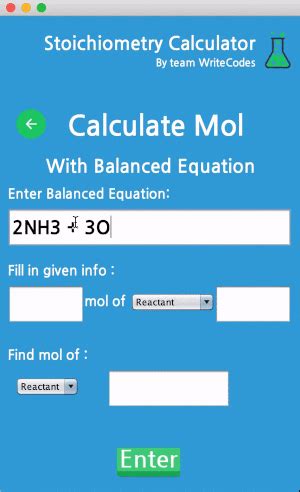 GitHub - zineanteoh/stoichiometry-calculator: A calculator app that ...