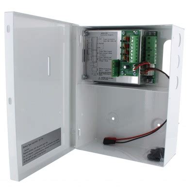 ALIMENTATION SECOURUE BOIT METAL 24V 2 5A PREVOIR 2x BAT 5A