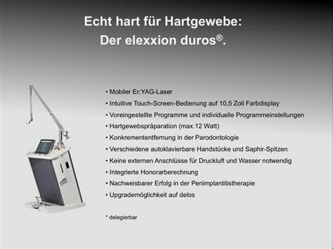 Produkt Bersicht Elexxion Ag Dental Laser Dentale Diodenlaser