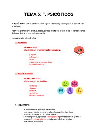 TEMA 5 T Psicoticos Px Preg EXAMEN Pdf