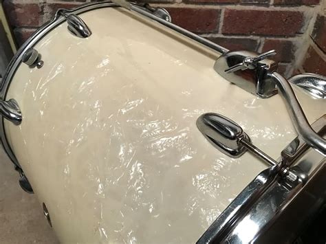 Slingerland 16x16 Floor Tom 1962 1970 White Marine Pearl Reverb