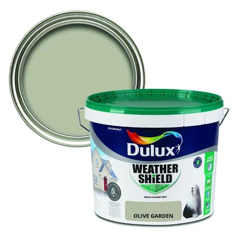 Dulux Weathershield Smooth Masonry Paint 10L Olive Garden |EEC Homevalue | Balbrigggan | Co. Dublin