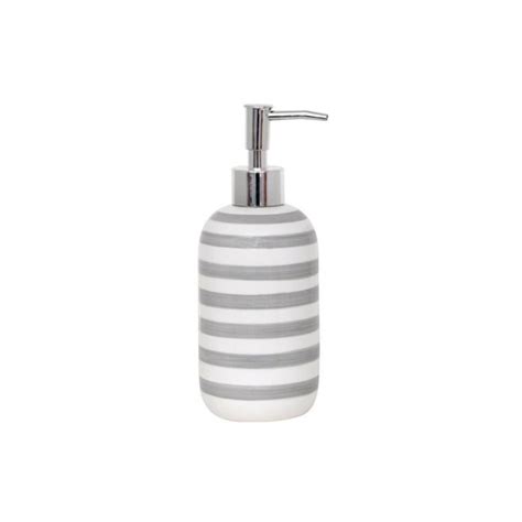 Distributeur de savon Céramique SEAUVILLE Gris MSV Leroy Merlin