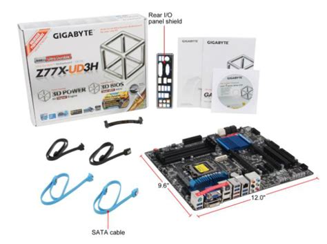 Gigabyte Ga Z77x Ud3h In The Box Overclocking Intel Z77