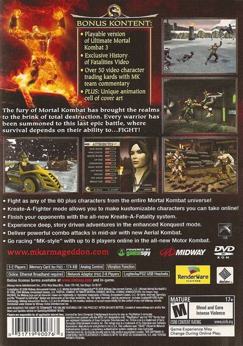 Mortal Kombat Armageddon Premium Edition Images Launchbox Games