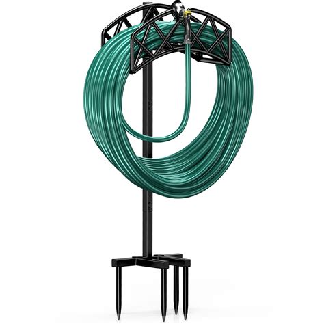 Garden Hose Holder Freestanding Water Hose Holder Detachable Heavy