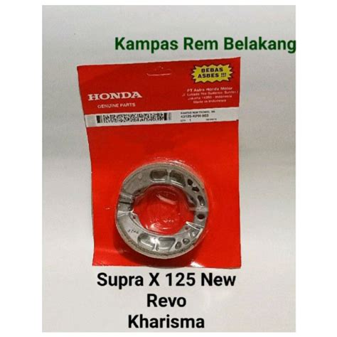 Jual Kampas Rem Belakang Tromol Honda KHARISMA KPH Shopee Indonesia