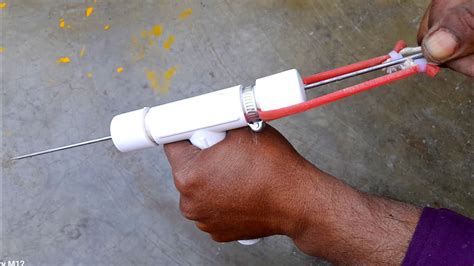 Simple Shot Slingshot Arrow Diy Arrow Slingshot Pvc Pipe Youtube