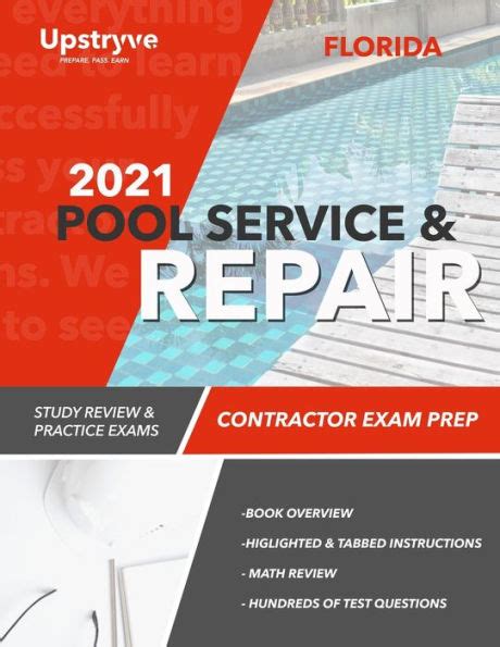 2021 Florida Pool Service And Repair Contractor Exam Prep Study Review