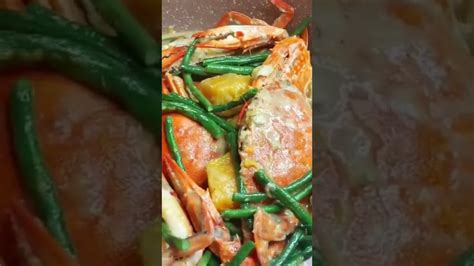 Masarap Na Ginataang Alimasag Crab In Coconut Milk Youtube