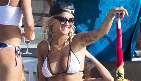 Rita Ora Displays Her Unbelievable Bikini Body In Ibiza Bikini Rita