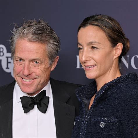 Hugh Grant Makes Rare Appearance With Wife Anna Eberstein At The French Open See Photos Hello